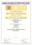 iENA 2018_Urkunde_Gold