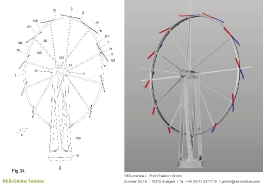 Turbine mit einem Wendeflügel_20